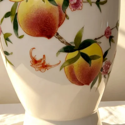 Golden Bell Bottle Five Peaches Bat