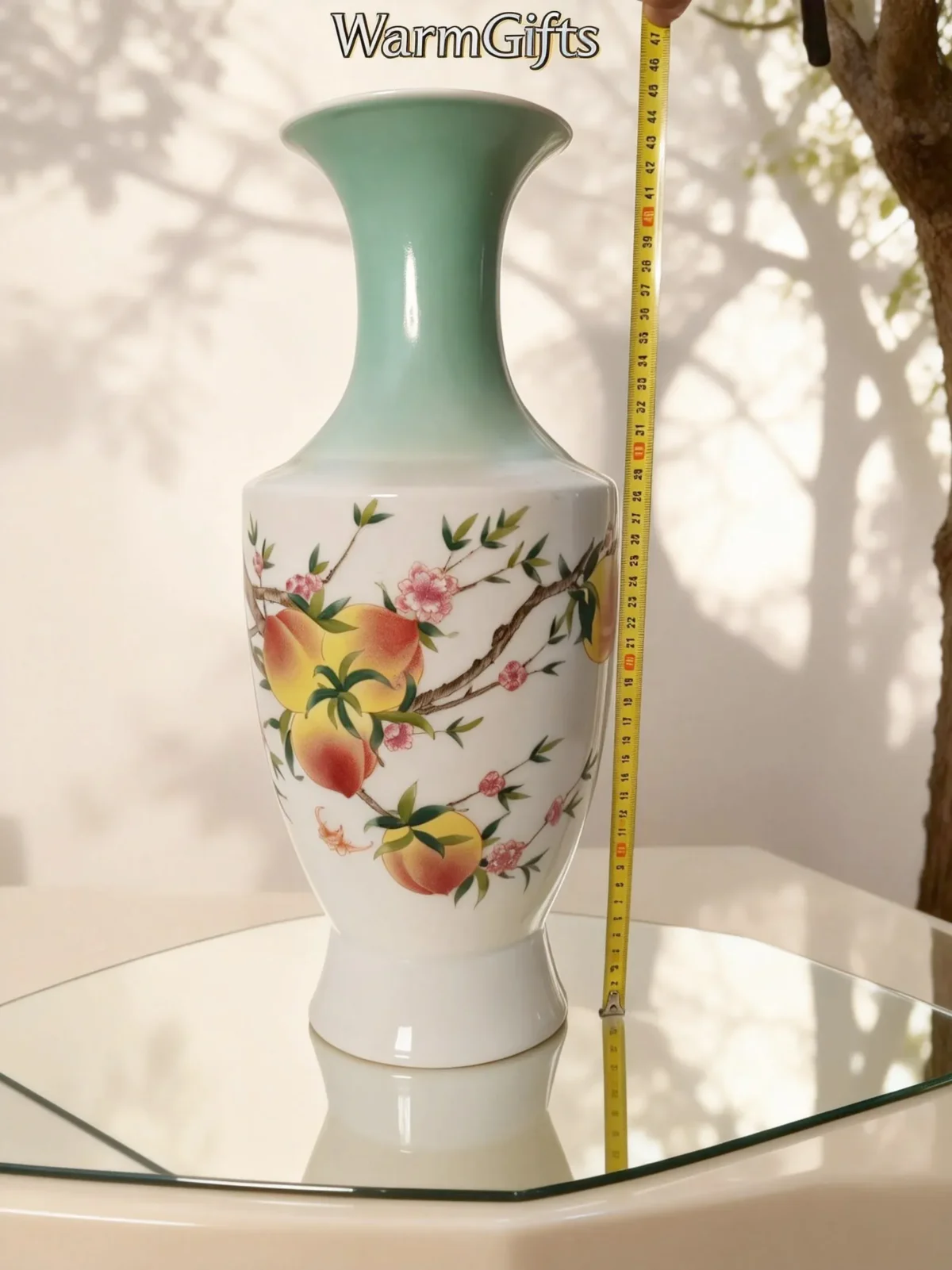 Golden Bell Bottle Five Peaches Bat