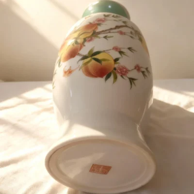 Golden Bell Bottle Five Peaches Bat