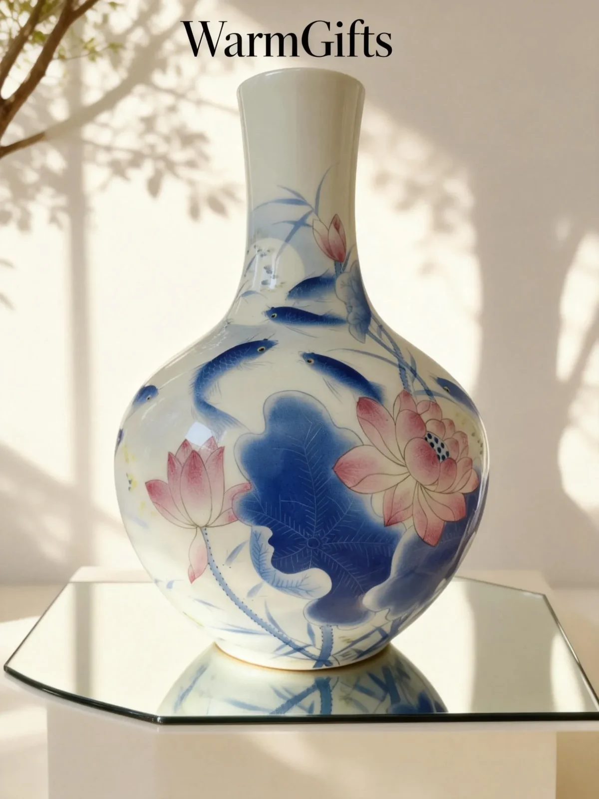 Straight-Neck Celestial Sphere Blue Lotus