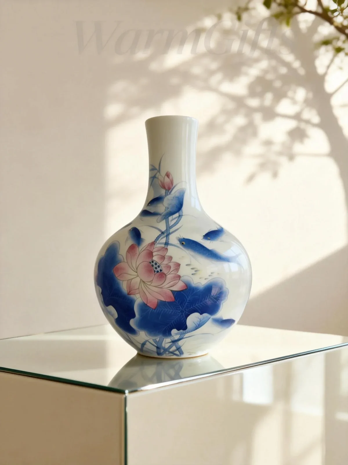 Straight-Neck Celestial Sphere Blue Lotus