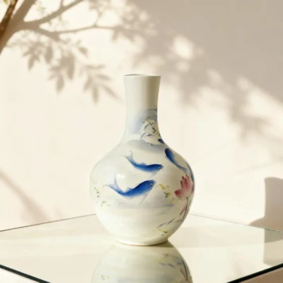 Straight-Neck Celestial Sphere Blue Lotus