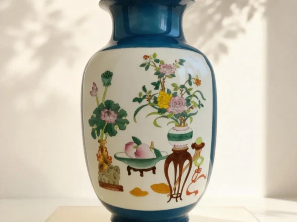 Winter Melon Reserved Panel Antique Bottle