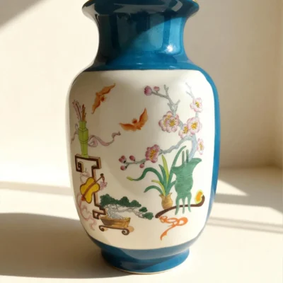 Winter Melon Reserved Panel Antique Bottle