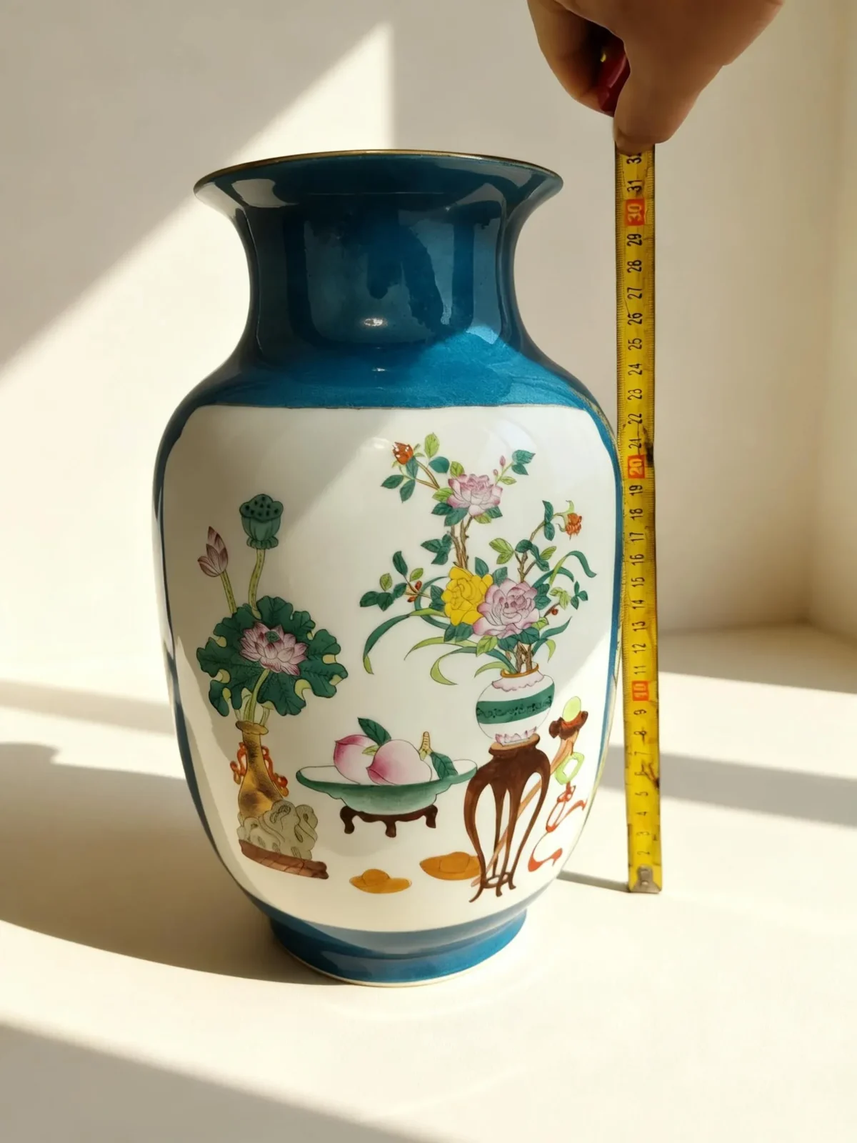 Winter Melon Reserved Panel Antique Bottle