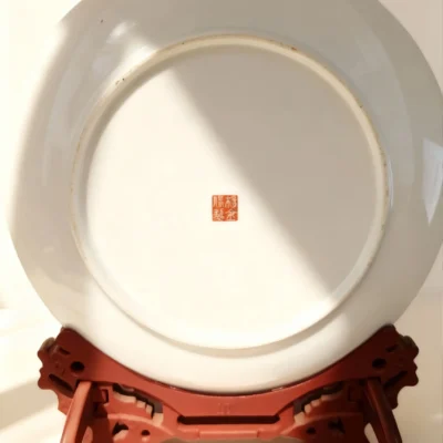 Grapes Garden Fun Porcelain Plate