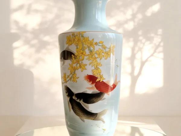 Golden Bell Bottle Winter Jasmine Koi