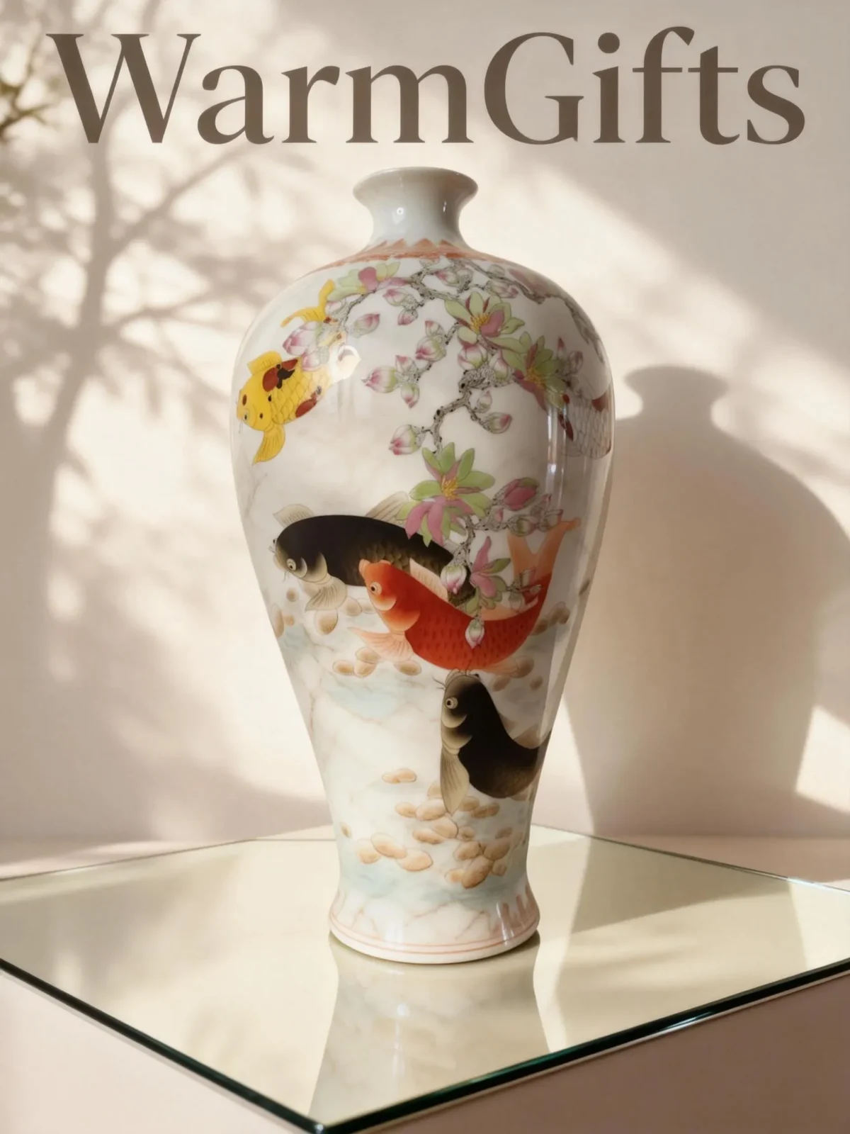 Prunus Vase Magnolia Koi