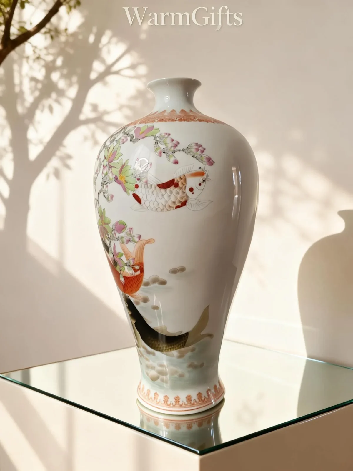 Prunus Vase Magnolia Koi