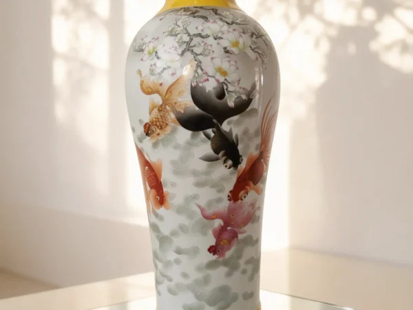 Guanyin Bottle Magnolia Goldfish