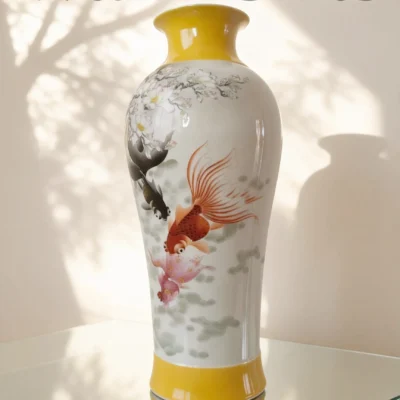 Guanyin Bottle Magnolia Goldfish