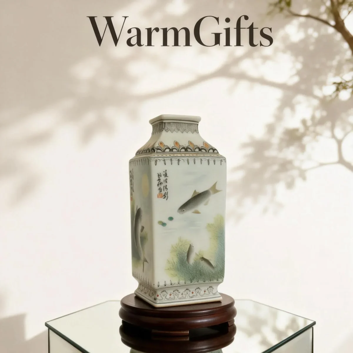 Square Bottle Antique-Style Bottle