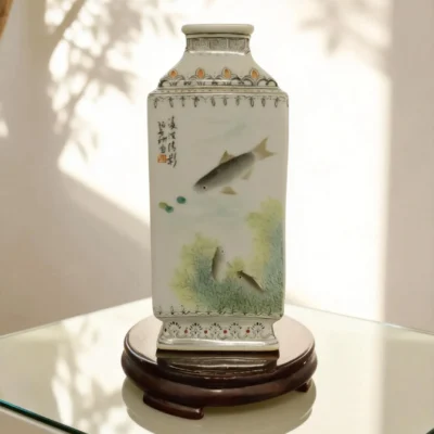 Square Bottle Antique-Style Bottle