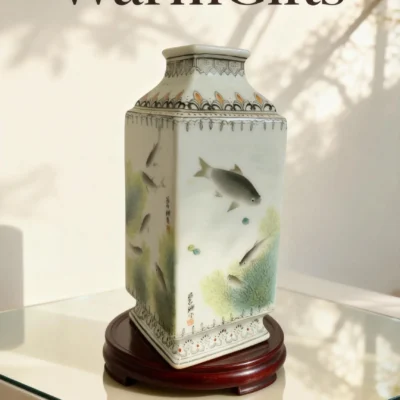 Square Bottle Antique-Style Bottle