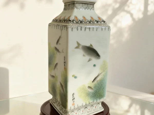 Square Bottle Antique-Style Bottle