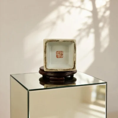 Square Bottle Antique-Style Bottle