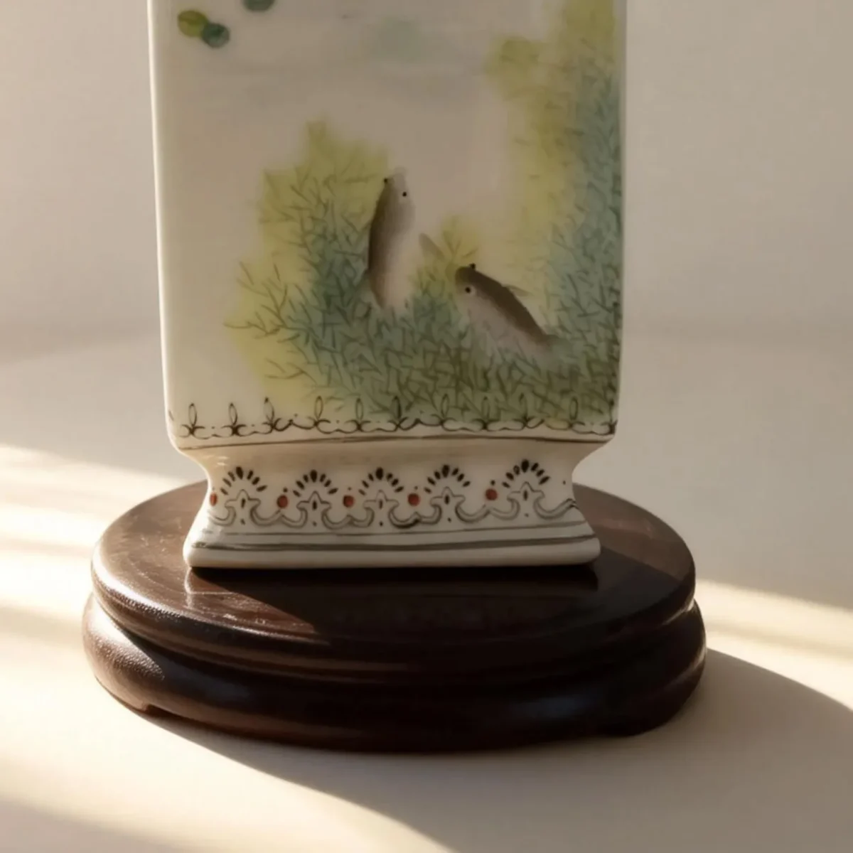 Square Bottle Antique-Style Bottle