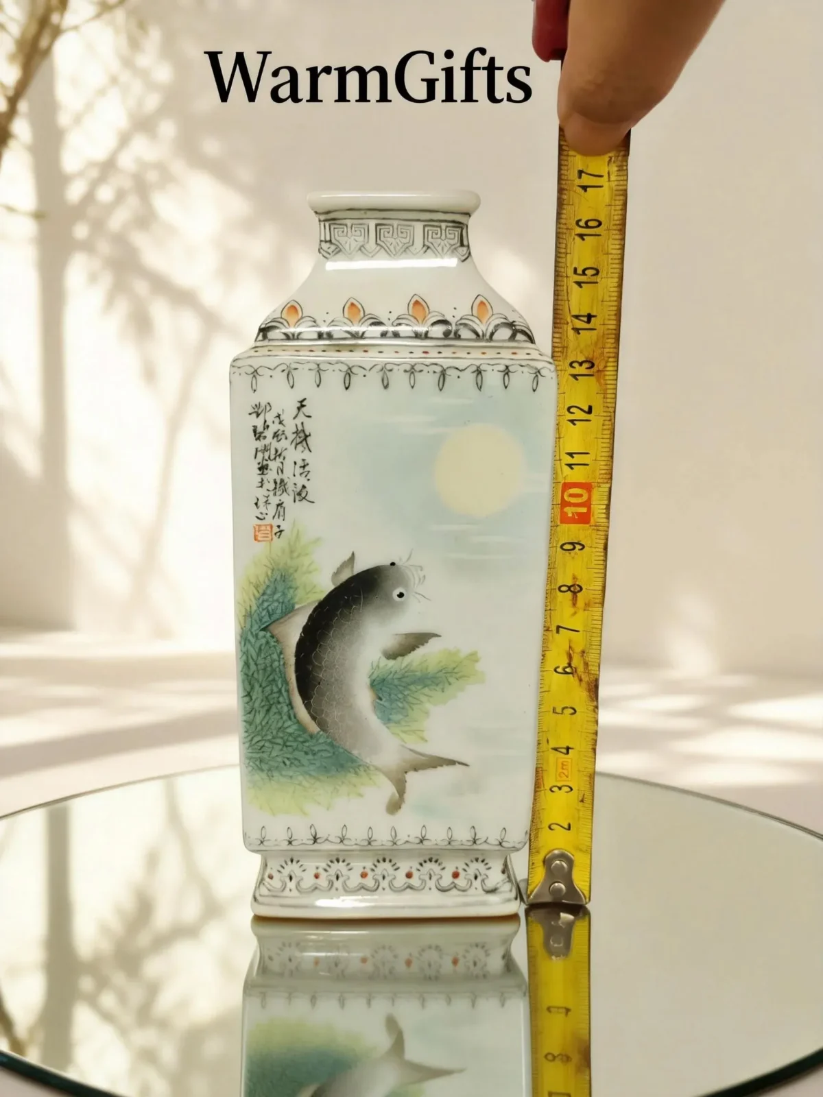 Square Bottle Antique-Style Bottle