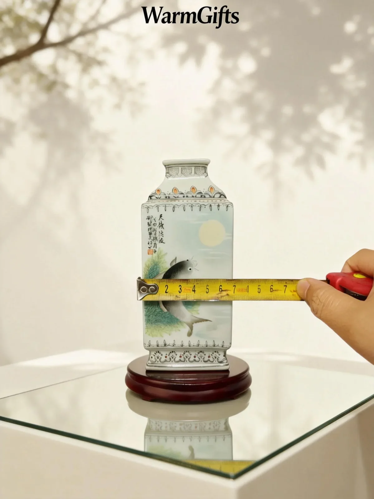 Square Bottle Antique-Style Bottle