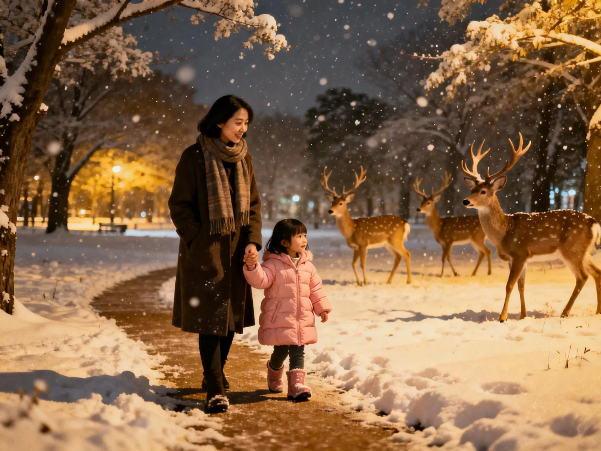 The Deer In The Snow: A Gift That Carried Childhood Memories 1