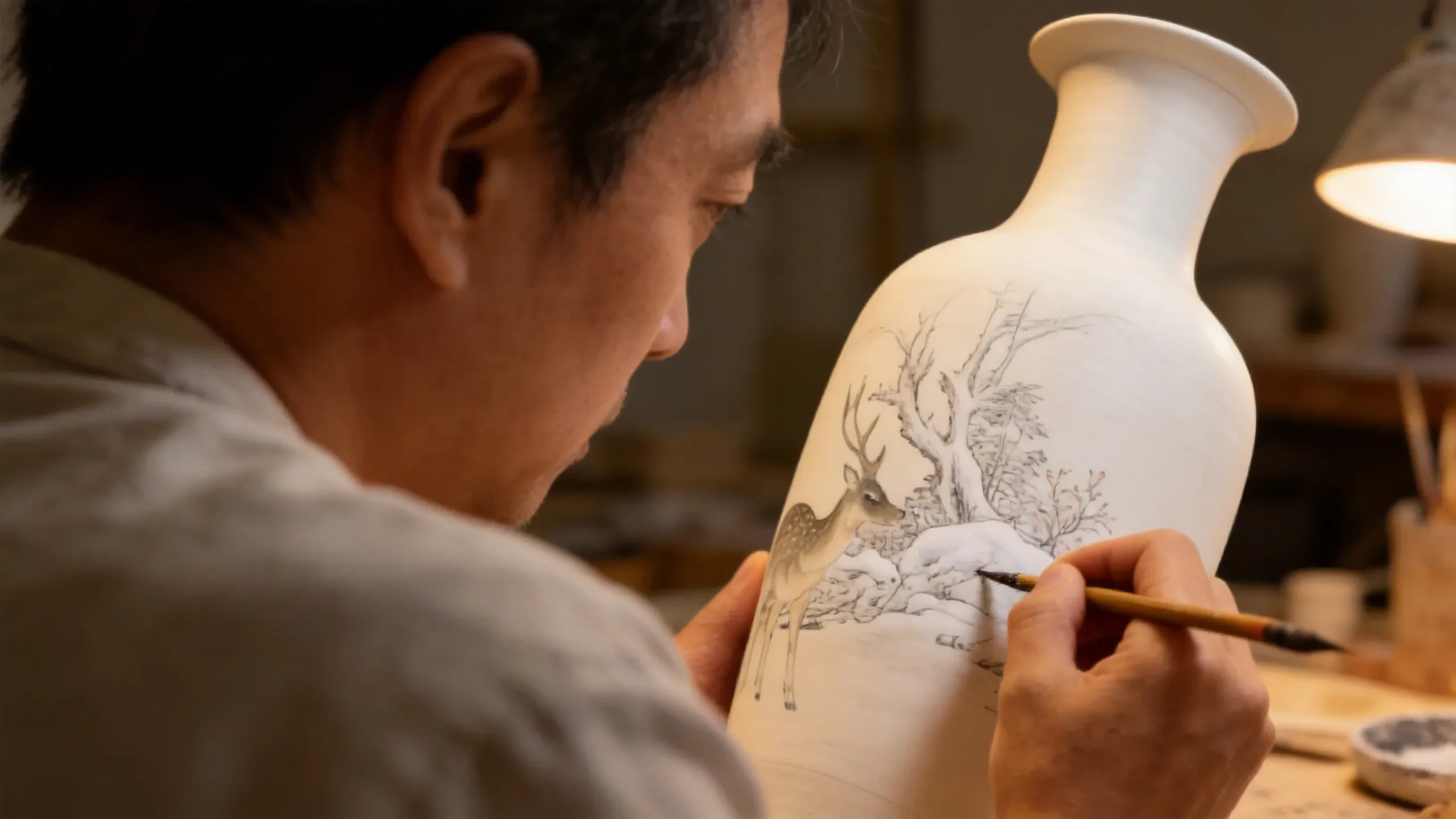 The Deer In The Snow: A Gift That Carried Childhood Memories 3