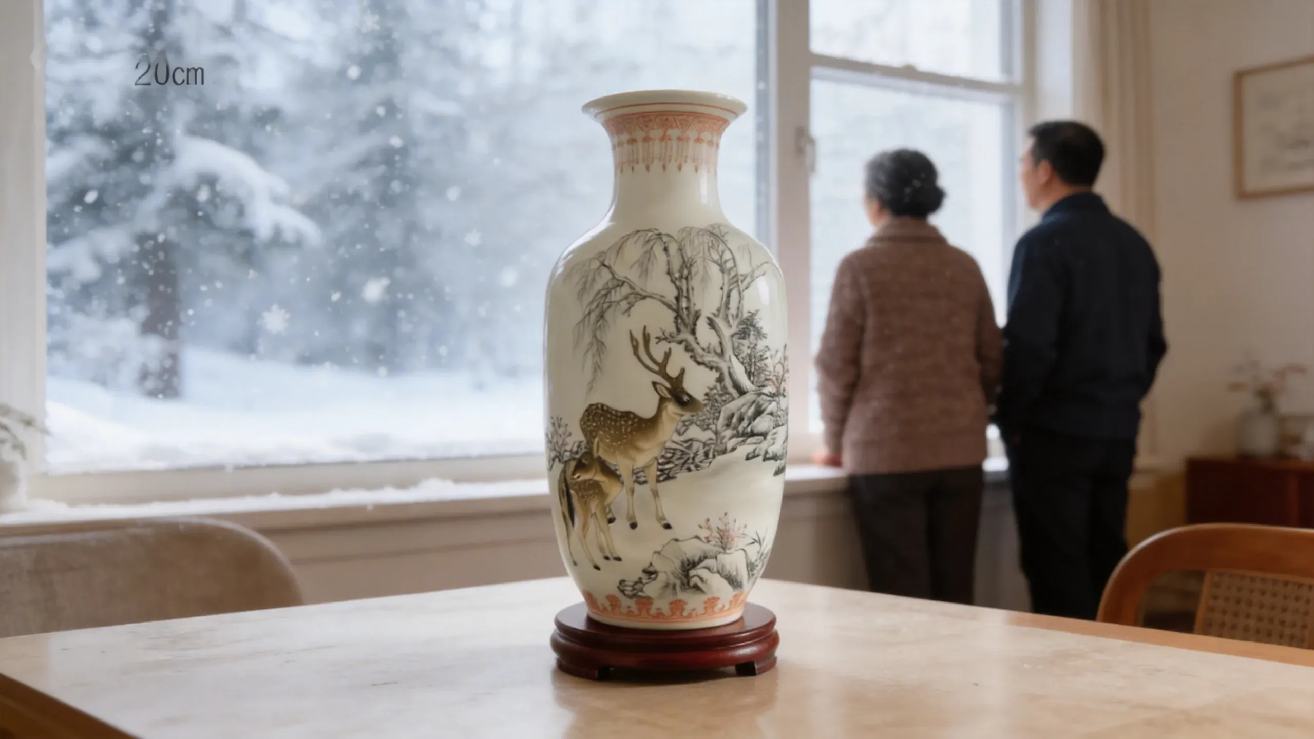 The Deer In The Snow: A Gift That Carried Childhood Memories 4